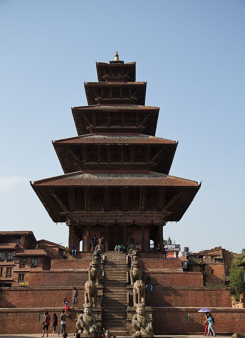 Nepali Pagoda Temple Architecture